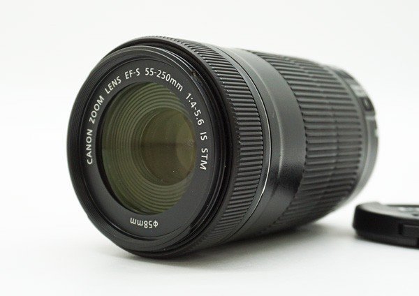 ◇ジャンク【Canon キヤノン】EF-S 55-250mm F4-5.6 IS STM 一眼カメラ
