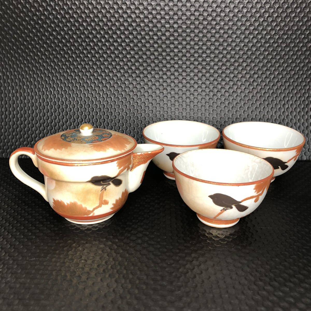 低価，人気SALE ☆九谷焼 錦山窯 吉田るみこ お皿2点 ☆美品