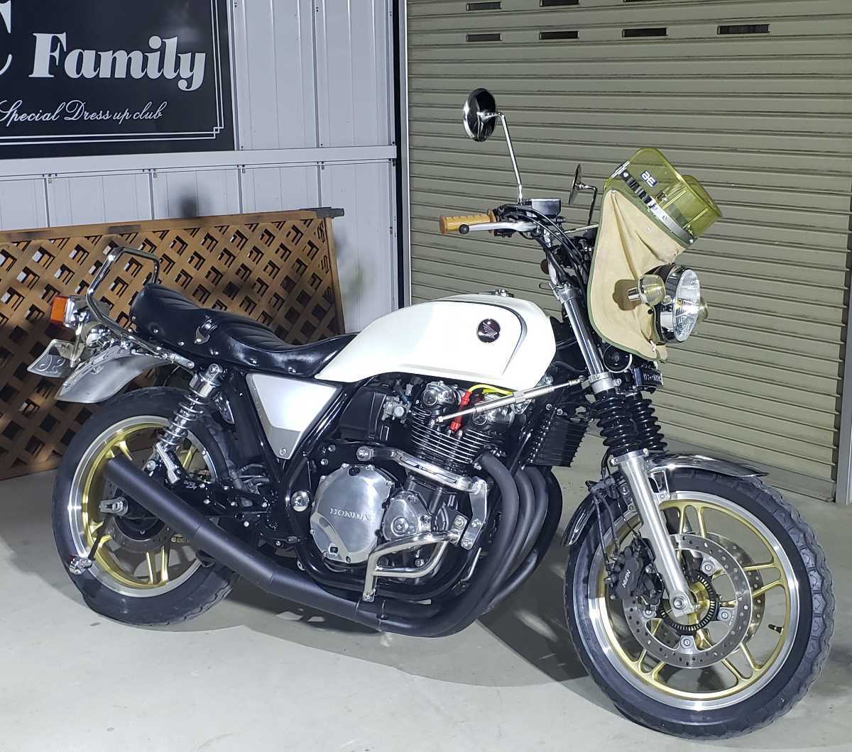 CB1100 タックロールシート CB1100EX sc65 ゼットファーザー 鋲 美品