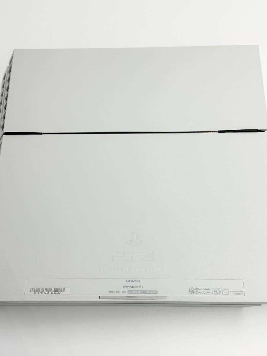 同梱発送可B】1円〜 PS4 cuh-1100 本体 500GB ホワイト 白 箱付き 