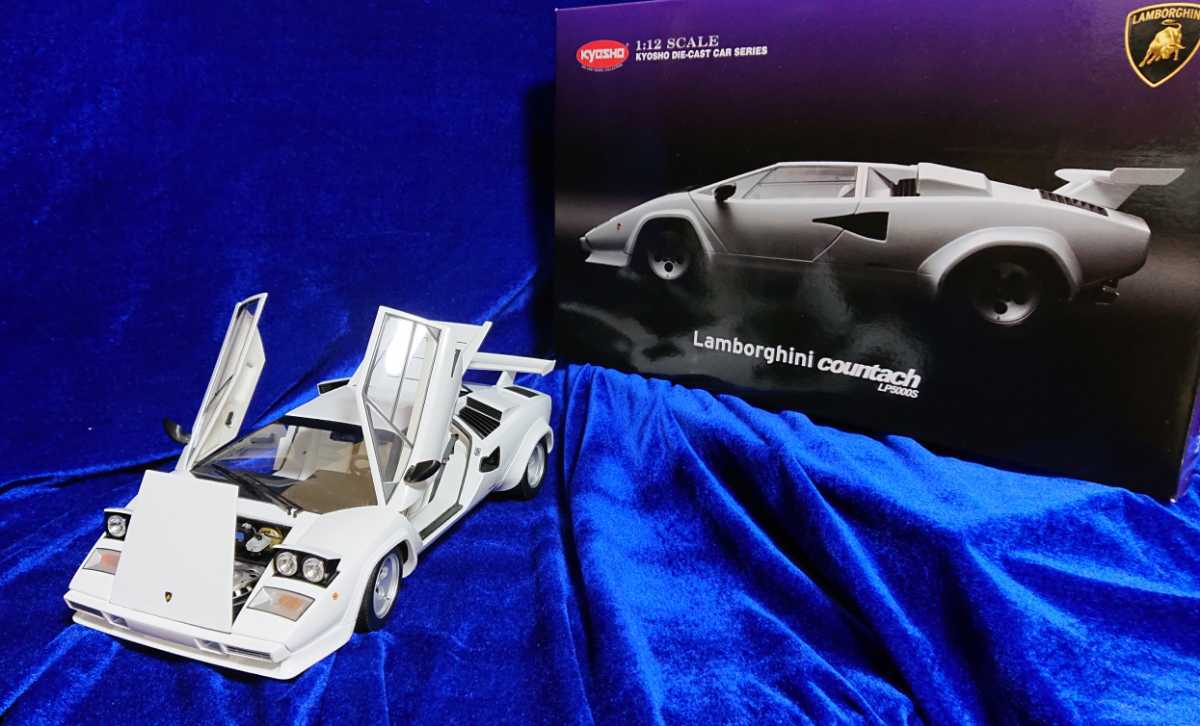 1/12 KYOSHO 京商 LAMBORGHINI COUNTACH LP5000S 08612W WHITE