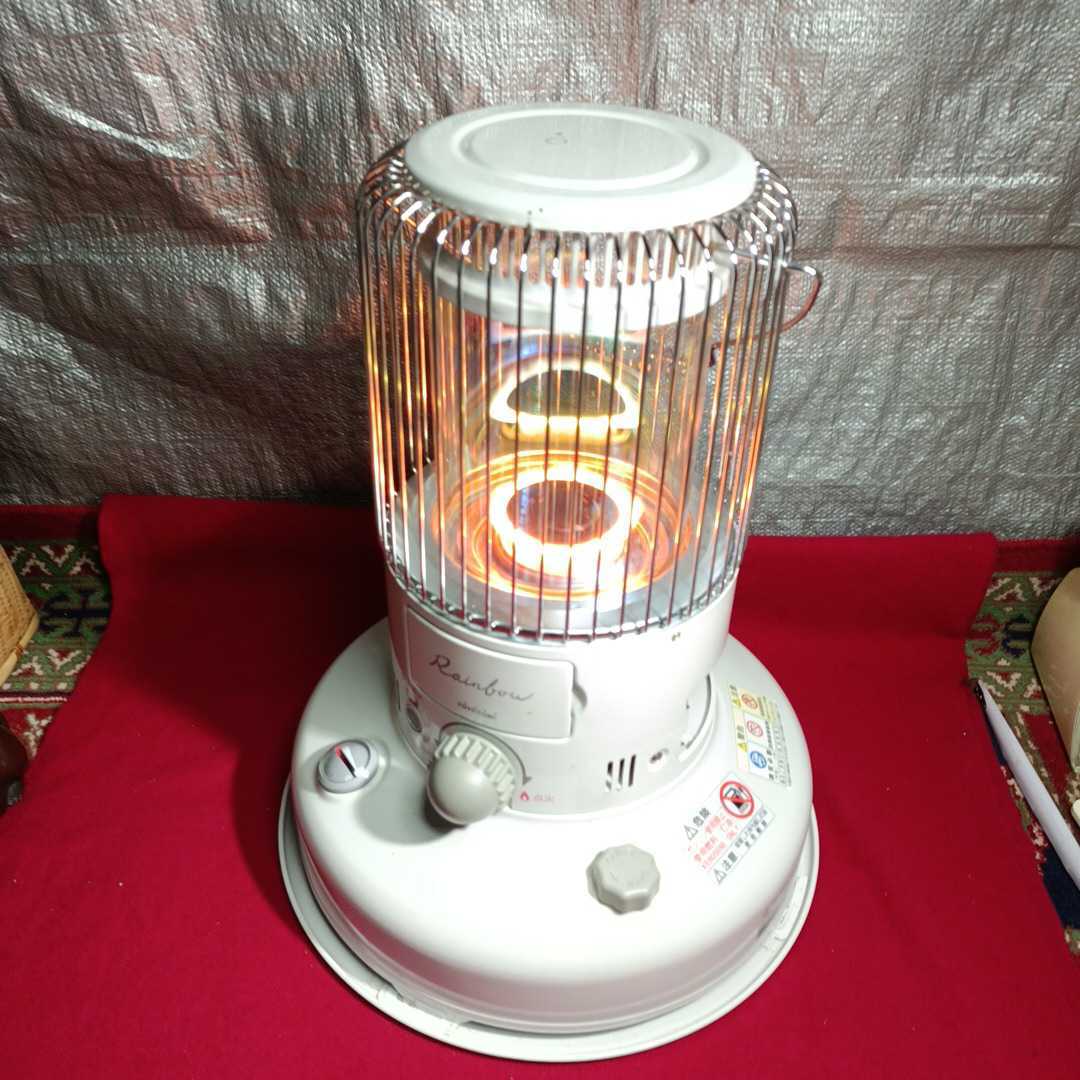 TOYOTOMI 石油ストーブ トヨトミレインボー ！芯を交換して出品！とても可愛いサイズ！ＲＢ.251.Ｗ税込み29，480円！のモノ！程度良好品！