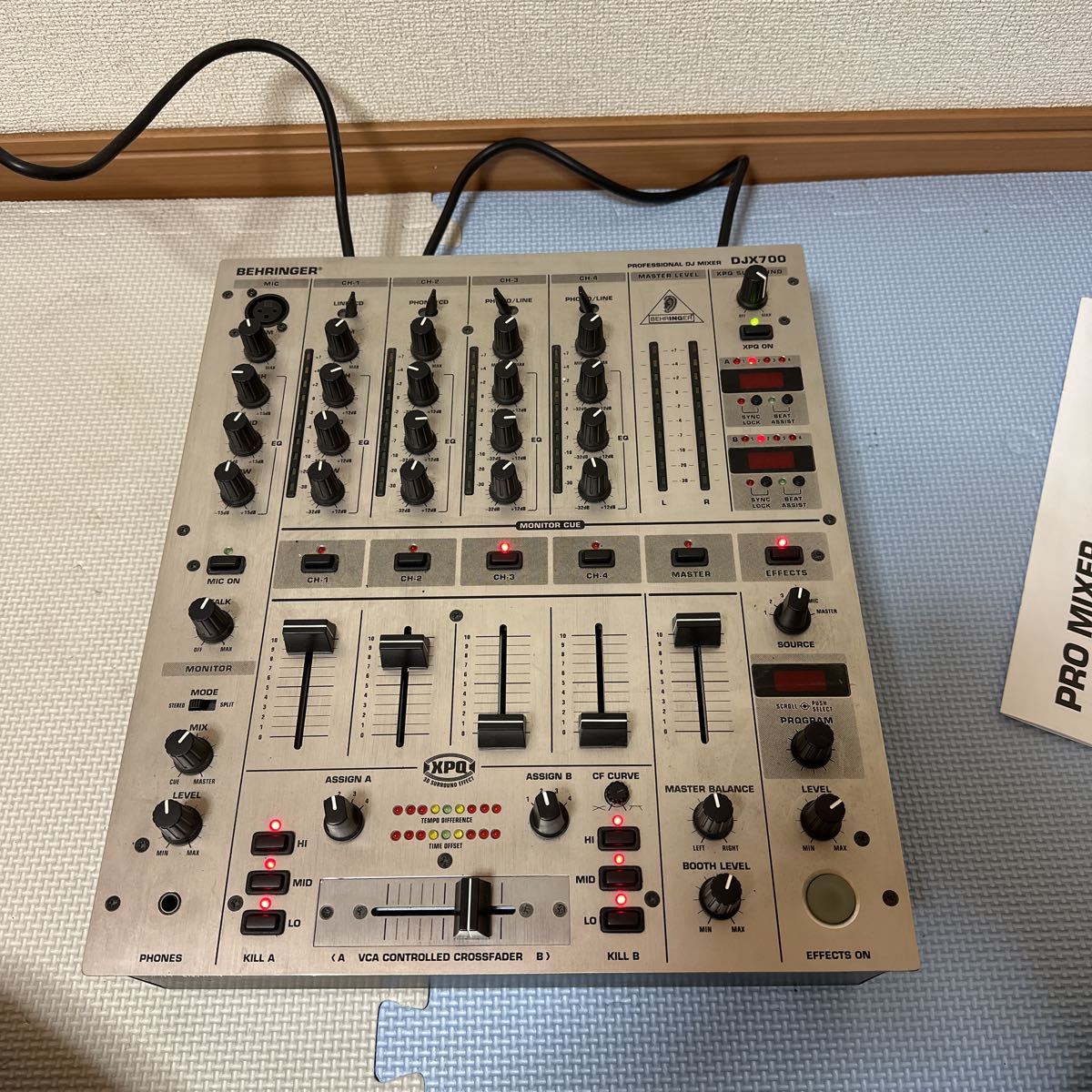 Pioneer CDJ-200 と BEHRINGER DJX700 のセット Pioneer CDJ-200 と BEHRINGER DJX700 のセット Pioneer