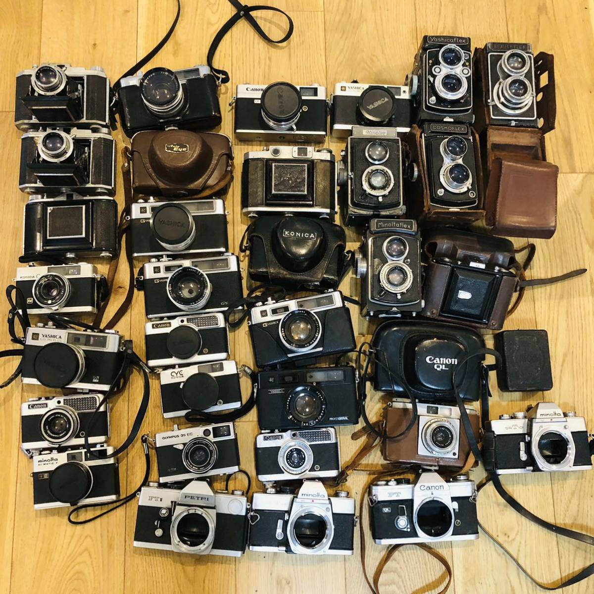 ジャンク品 キヤノン、ペンタックス他各メーカーカメラ ジャンク