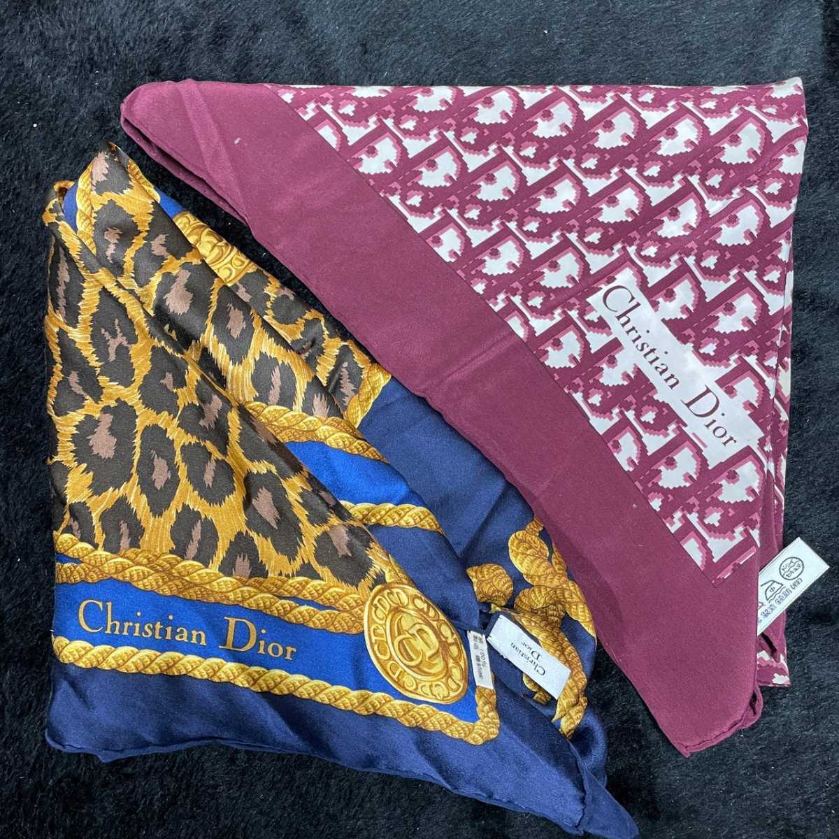 c-520 1円スタ まとめ Christian Dior クリスチャンディオール シルク