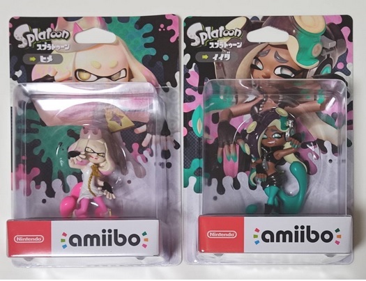 ☆新品未開封☆ amiibo スプラトゥーンシリーズ ヒメ／イイダ アミーボ