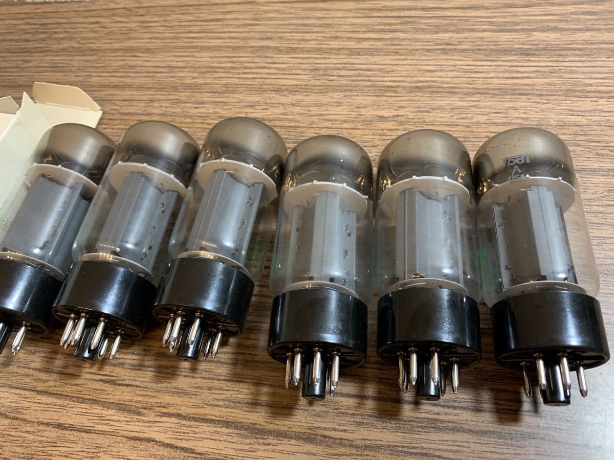 Philips ECG 7581A 真空管 3本セット Philips ECG 7581A 真空管 3本セット Philips ECG 7581A 真空管 3本