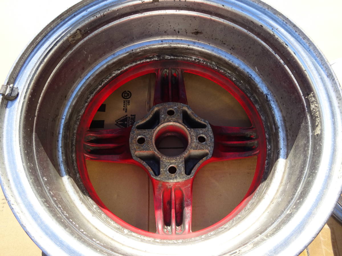 リボルバー NCHK グランドクロス 14×6.5J+39 PCD100 4H 4穴 14インチ