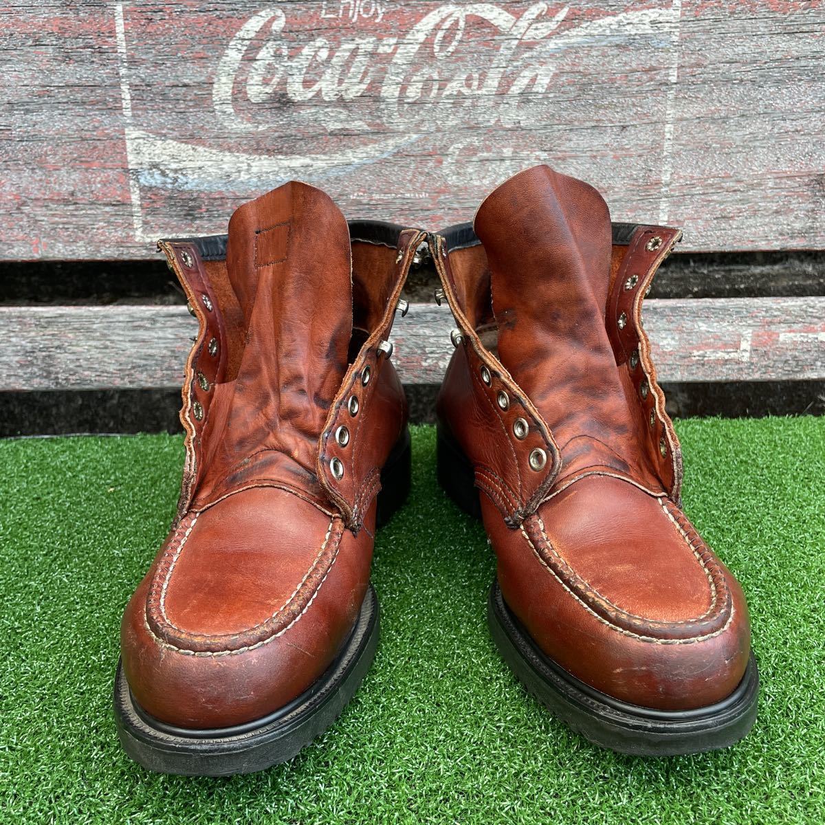 80s レッドウィング 初期　スーパーソール　2230 プリント羽タグ 80s レッドウィング 初期 スーパーソール 2230 プリント羽タグ 【公式