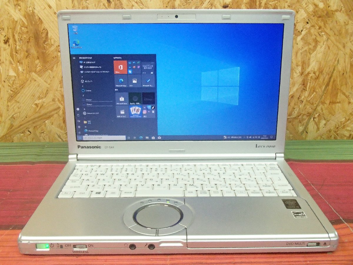 □1円スタート Panasonic Let's note CF-SX4HDHCS ジャンク Core i5