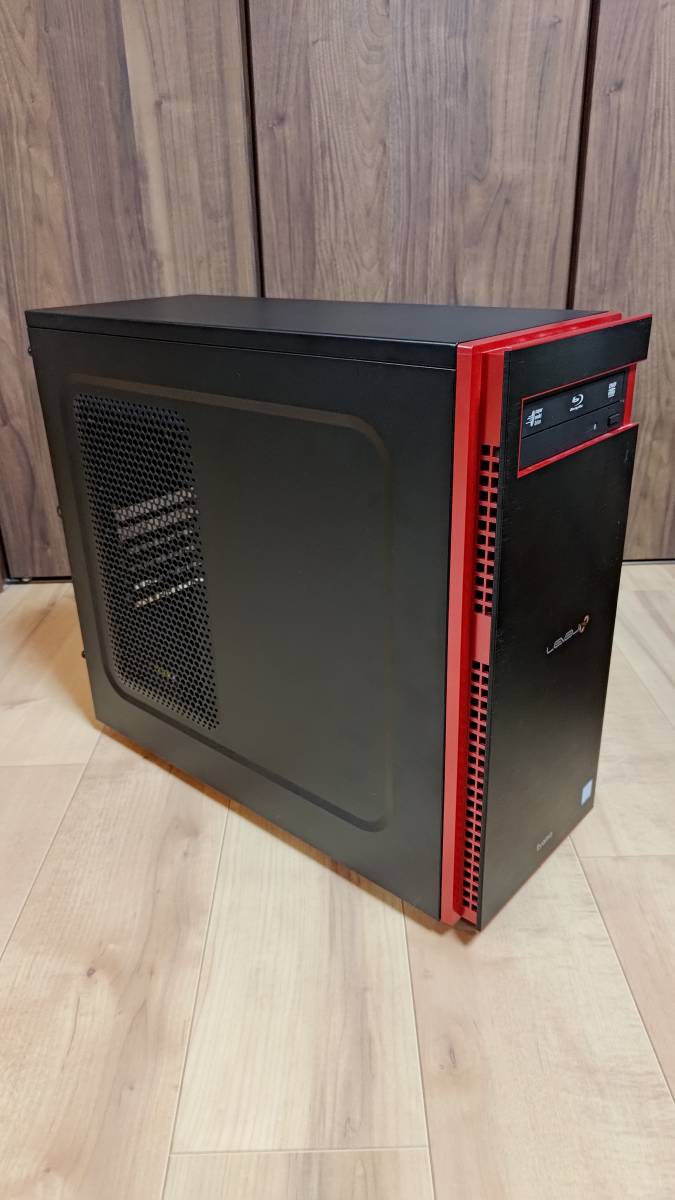 ジャンク】ゲーミングデスクトップPC LEVEL-R037-i7K-XNA 起動不可