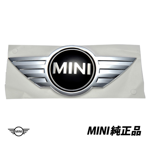 送料無料 BMW MINI純正 ミニ R50 R52 R53 リアテールゲートエンブレム JCW COOPER 51147026186　