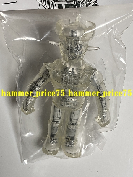 SECRET BASE マジンガーZ クリア 内臓パーツ入り ソフビ フィギュア シークレットベース 永井豪 MINI MAZINGER Z MONO SOFVI