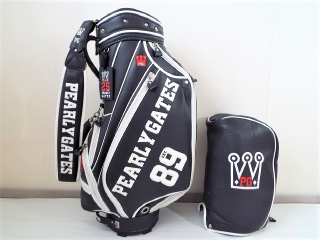 ★美品★PEARLY GATES パーリーゲイツ / PG89 25th Anniversary キャディバッグ 9型 6分割