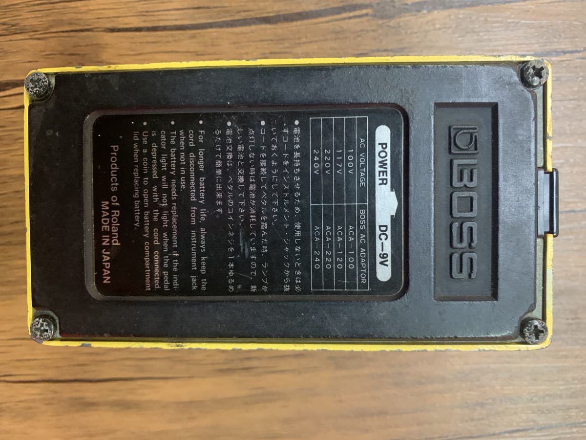 BOSS OverDrive OD-1 ギターエフェクター 本体ジャンク BOSS ボス