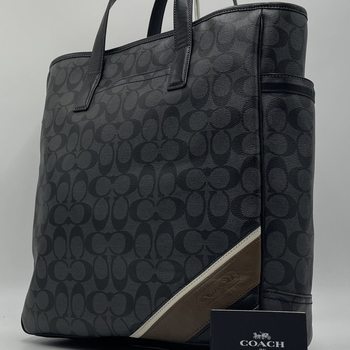 トートバッグ COACH コーチ CCL68 ブランド 超高級品 1円 超