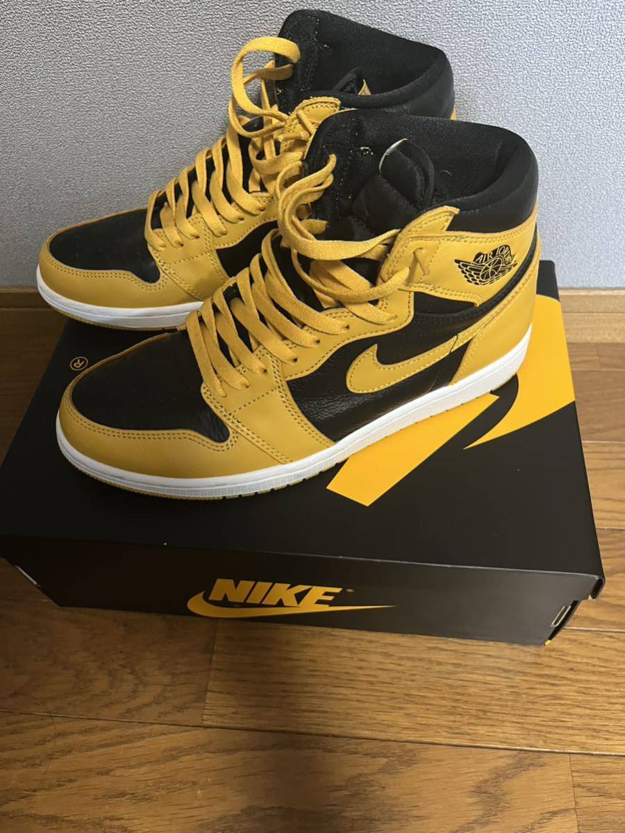 シューズ(男性用) Air Jordan 1 Retro US 10 NIKE AIR JORDAN 1 RETRO HIGH OG POLLEN US10 エアジョーダン1 ナイキ