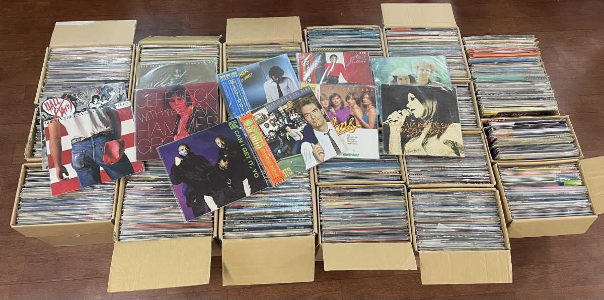 ☆中古レコード屋【閉店】売り切り☆ 洋楽 レコード 大量 1000枚以上