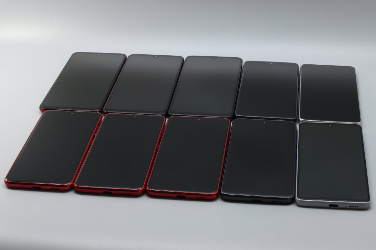 SAMSUNG Galaxy Aシリーズ 合計10台セット ■au★Joshin(ジャンク)4053【1円開始・送料無料】