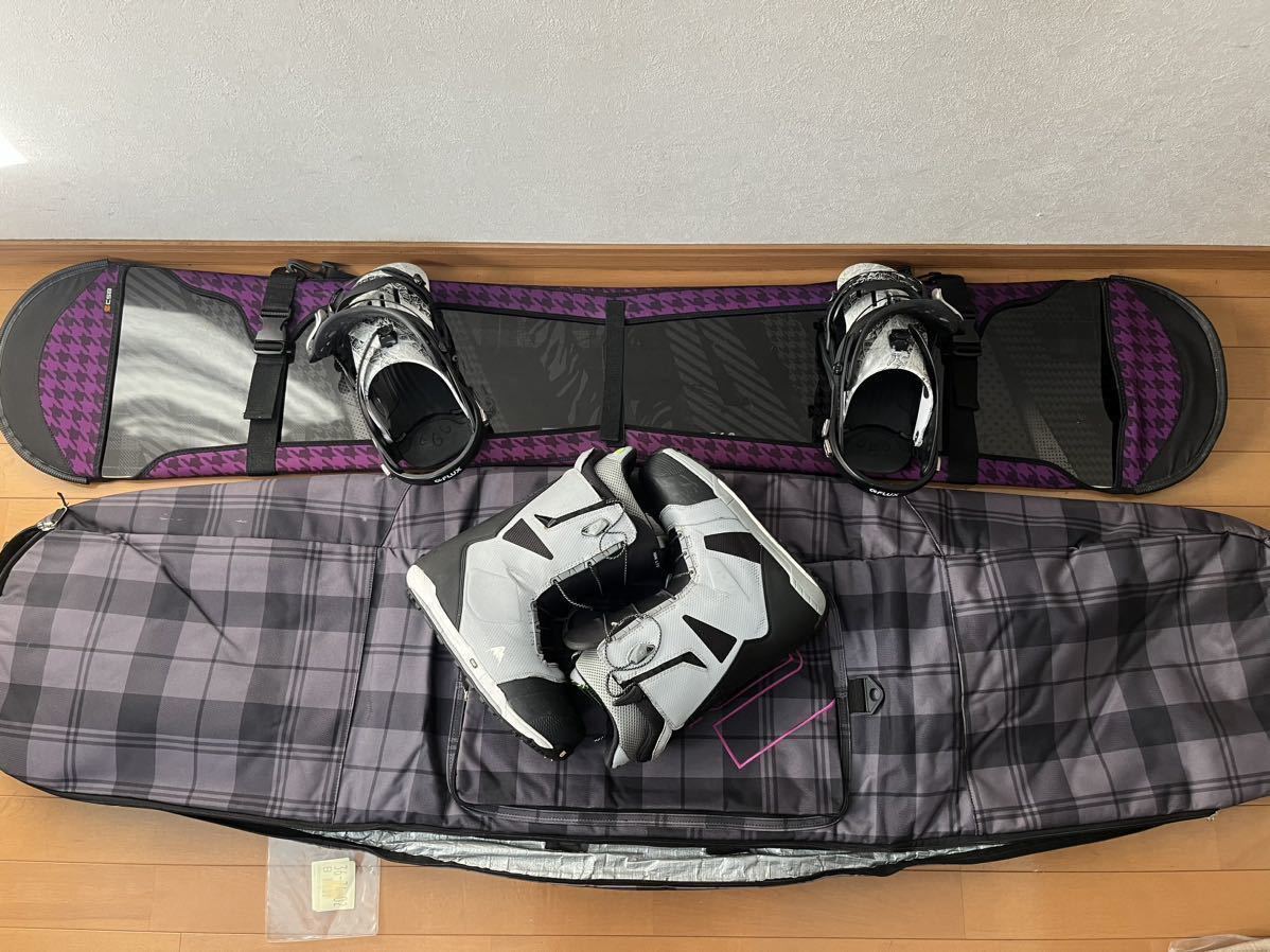 オガサカ FC 163 + FLUX SF + バートン ION_1