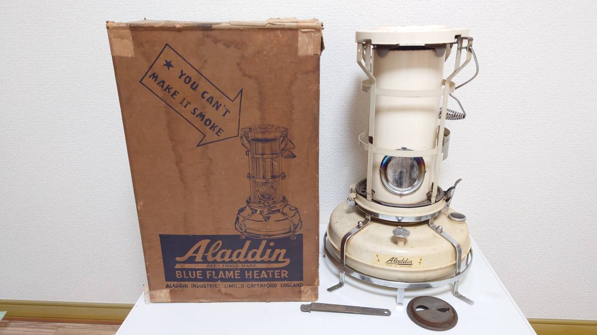 ジャンク品】アラジン Aladdin H42203 アラジンストーブ 昭和レトロ 