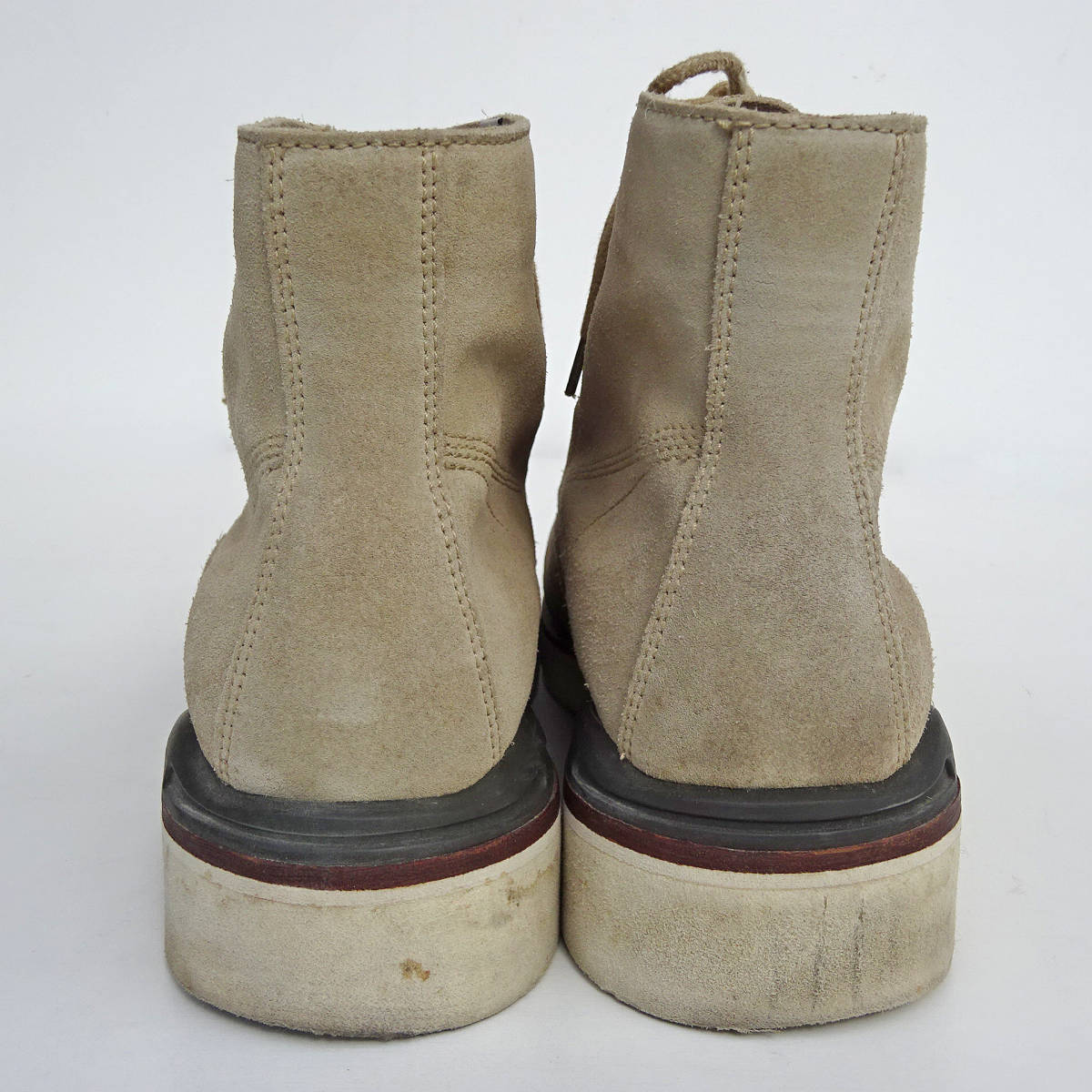 美品 VISVIM ビズビム ワークブーツ VIRCIL MOC TOE FOLK ラクダ革 