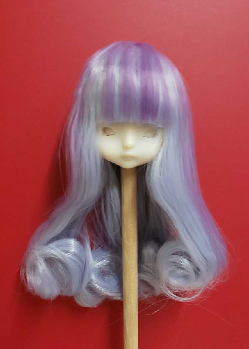 ☆セリアドール ドールウィッグ ドールヘッド「キュート
