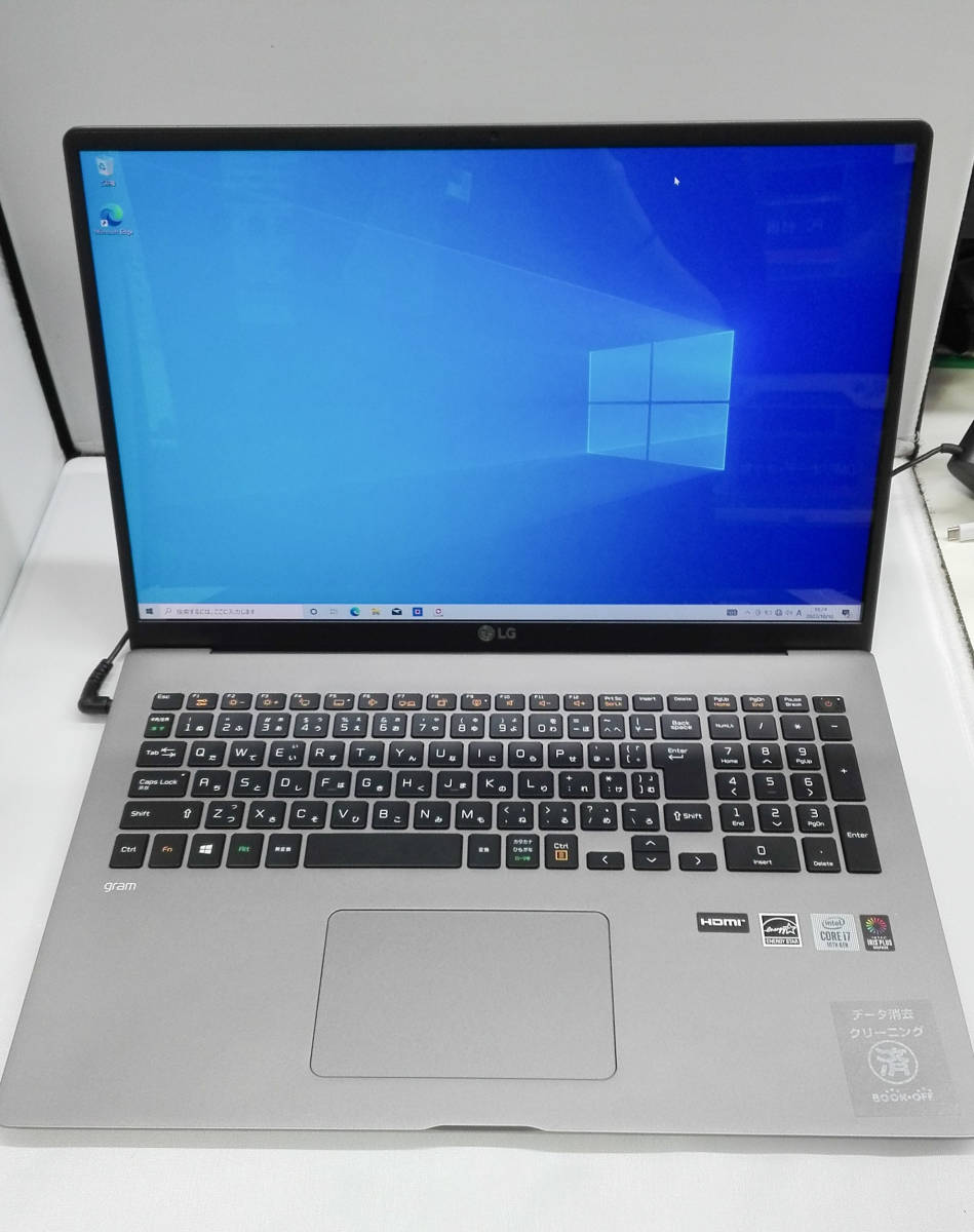 LG gram 17Z90N-VA74J ノートPC Win10 Corei7 16GB SSD512GB(ノート 