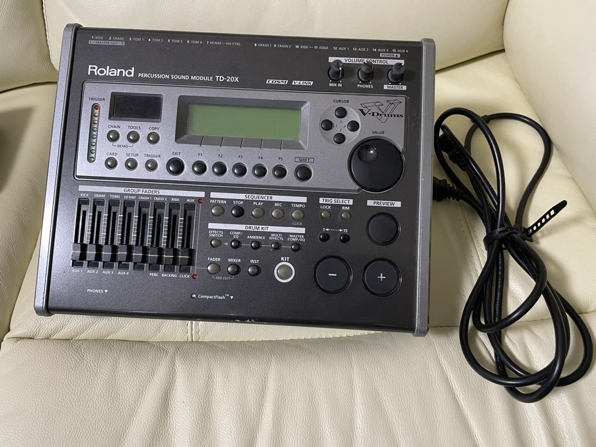 Roland V-Drums TD-20 ジャンクローランド 電子ドラム 音源モジュール