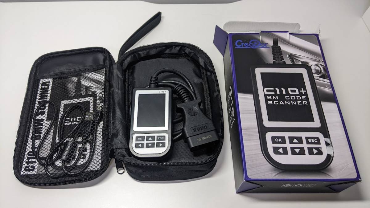 BMW車/MINI車専用OBD2故障診断機 Creator C110 2.4インチカラー液晶