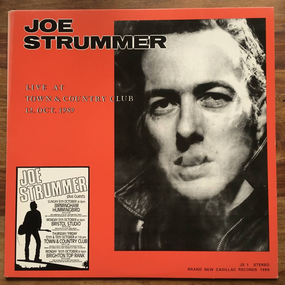 LP☆JOE STRUMMER/LIVE 1989 ジョーストラマー/クラッシュ ライブ