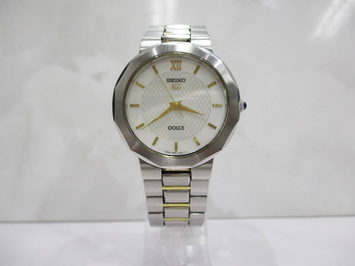 1-188】稼働品 SEIKO DOLCE セイコー ドルチェ 4M21-0B90 自動巻き 