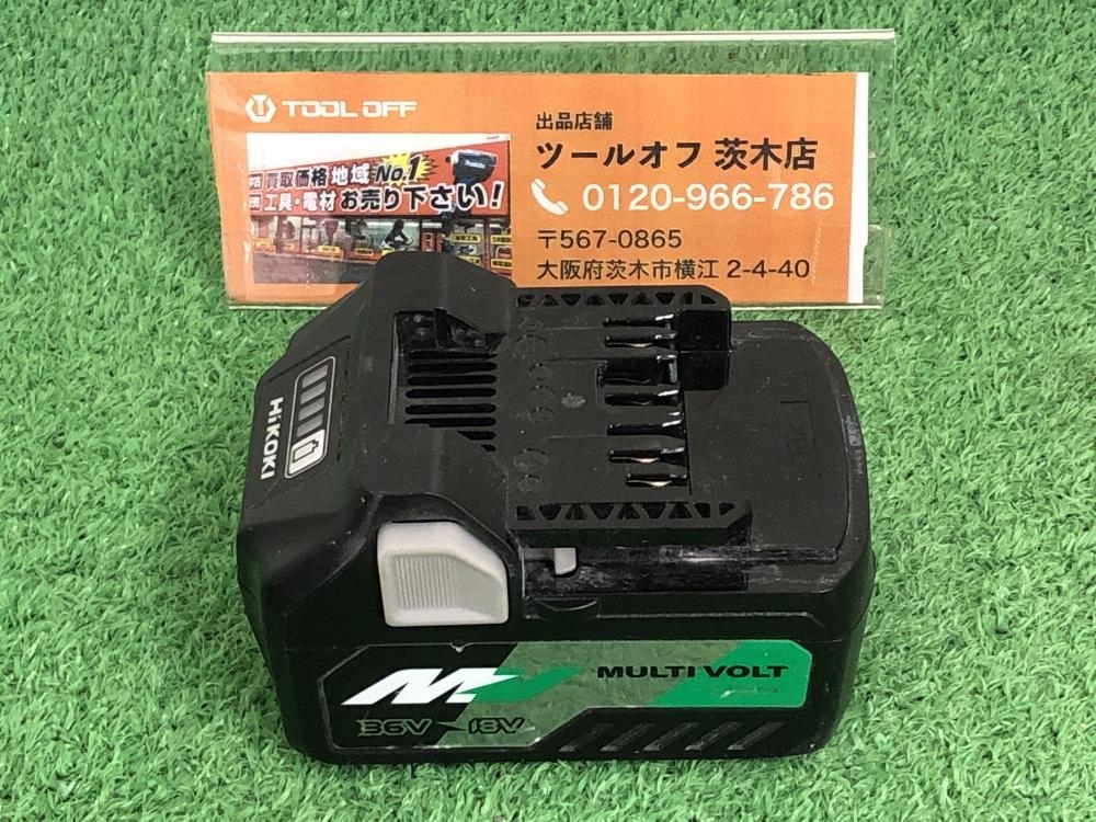 015●おすすめ商品●HiKOKI 36Vマルチボルトバッテリ BSL36A18