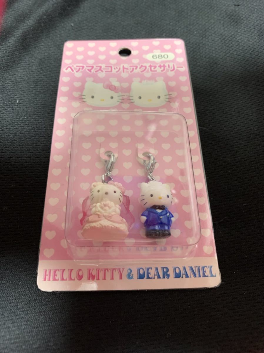 キティ＆ダニエルペアマスコットアクセサリー・・・ウェディング