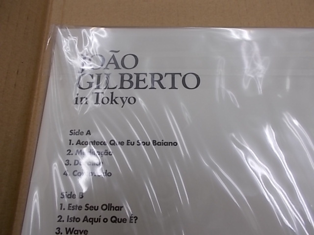 〇新品/JOAO GILBERTO /ジョアン・ジルベルト in TOKYO イン