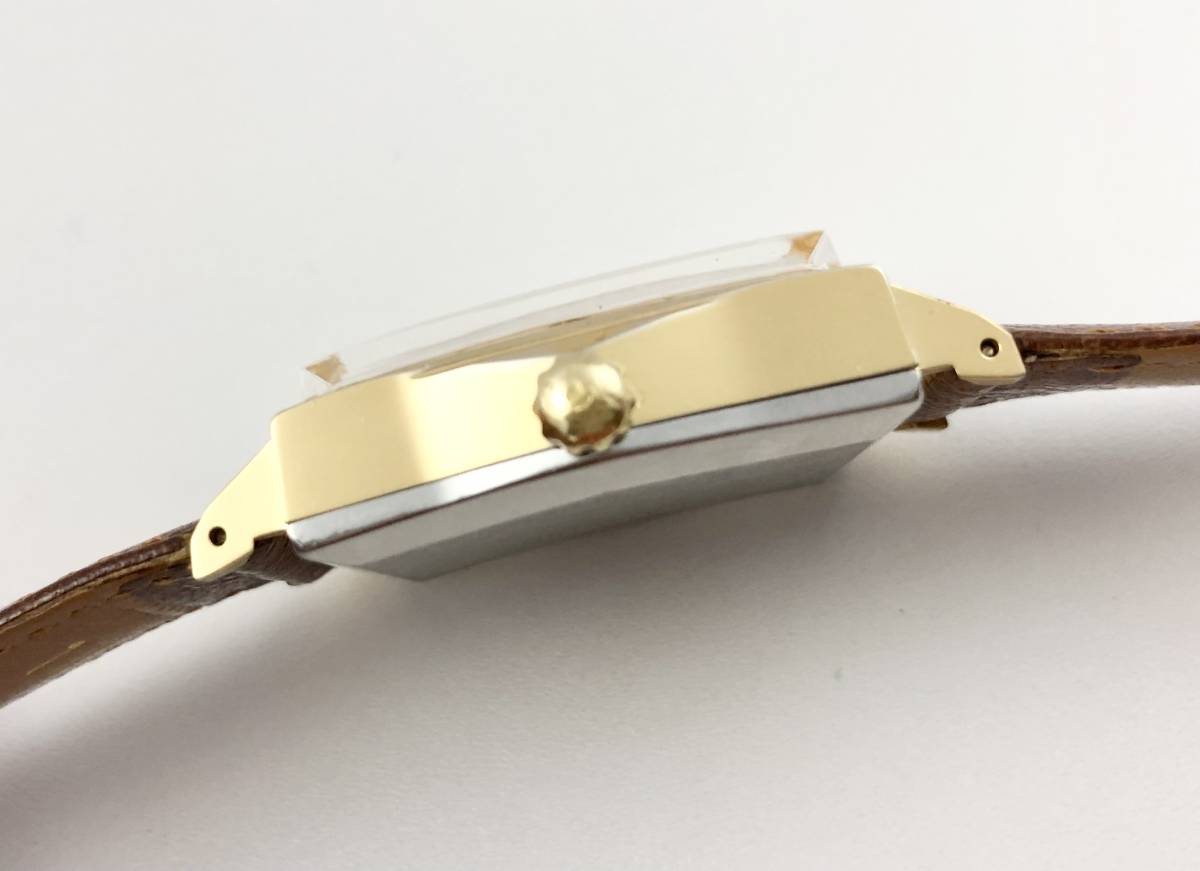 SEIKO MARVEL セイコー マーベル 手巻き DIASHOCK 17 JEWELS 14K GOLD 