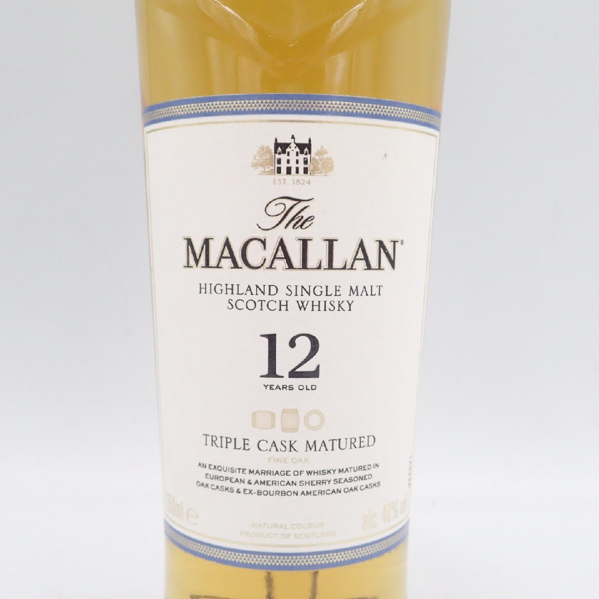 未開栓】マッカラン 12年 トリプルカスク 350ml The MACALLAN【N】