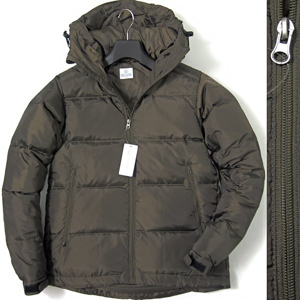 新品 セントオーシャン 撥水 リップストップ フード ダウンジャケット 3L 【AFF784_440】 SENT OCEAN 秋冬 メンズ ブルゾン キングサイズ