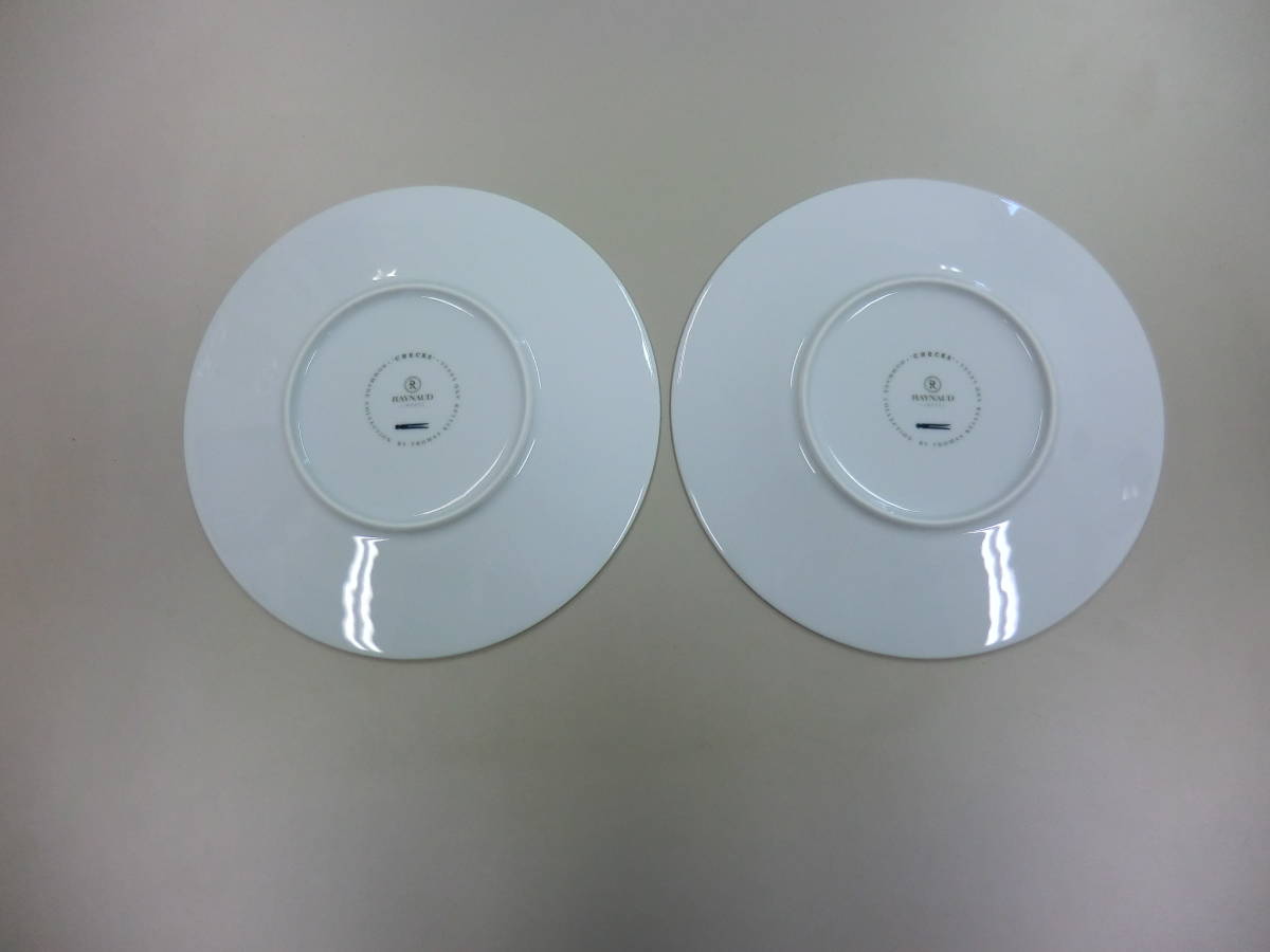 ☆未使用品 RAYNAUD レイノー プレート 27.0cm 2枚セット ホワイト/白