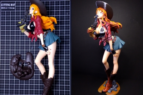 ナミ カスタムリペイント 瞳修正 ワンピース TREASURE CRUISE WORLD JOURNEY NAMI ナミフィギュア 2次元イラスト風 妖艶 ONE PIECE ナミ 瞳修正 ワンピース