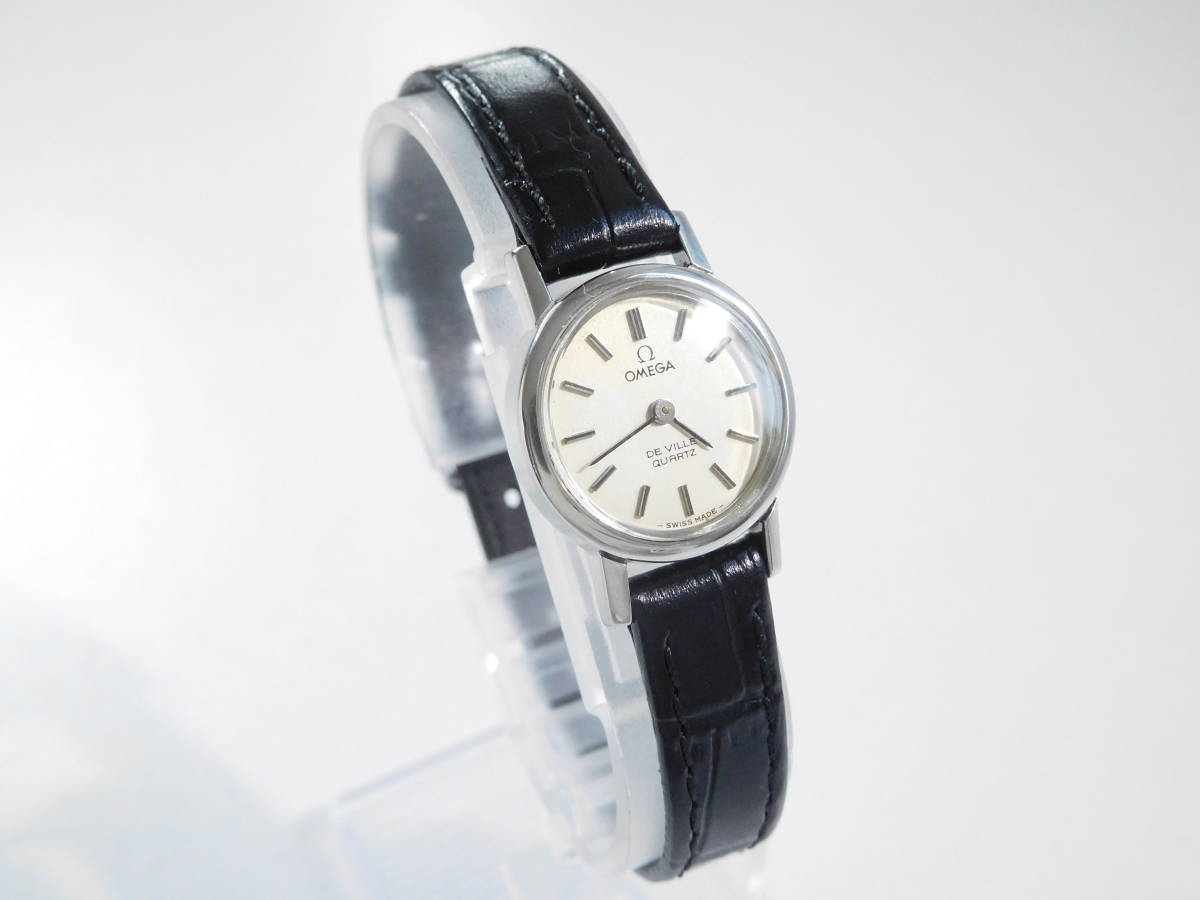 稼働良品】 OMEGA オメガ DEVILLE デビル レディース クォーツ① 