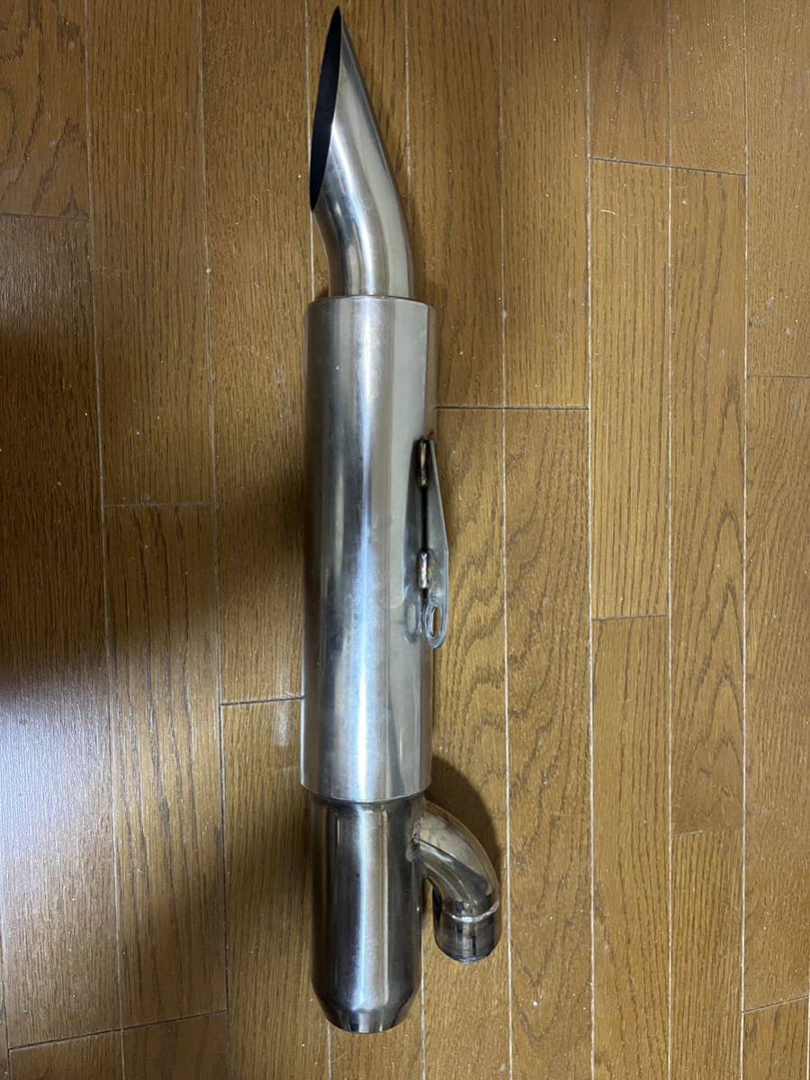 エリミネーター250v ステンレス製スラッシュカットマフラー