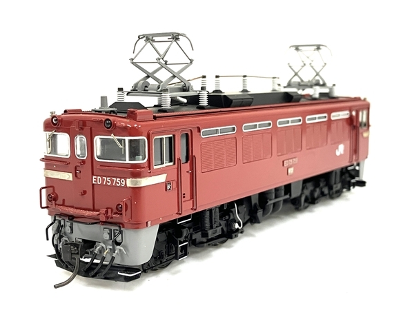 天賞堂 HOゲージ 国鉄交流電気機関車 ED75 No Tenshodo No.490 動作
