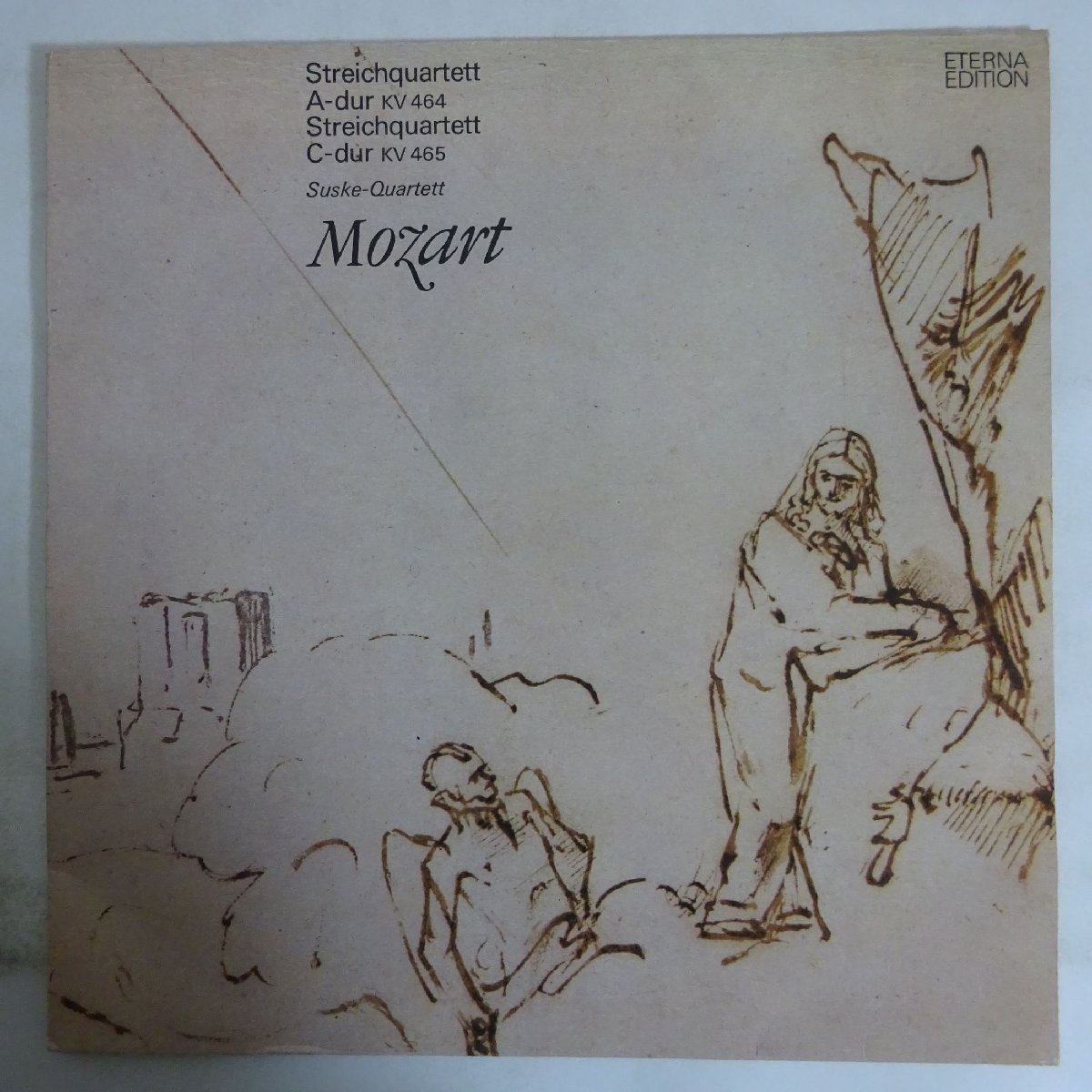 18030165;【東独ETERNA】ズスケ四重奏団 モーツァルト/弦楽四重奏曲第18＆19番