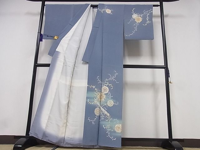 暈し染め 枝花文 逸品 枝葉文 そごう CAAH9429hy 着物屋こころ□訪問