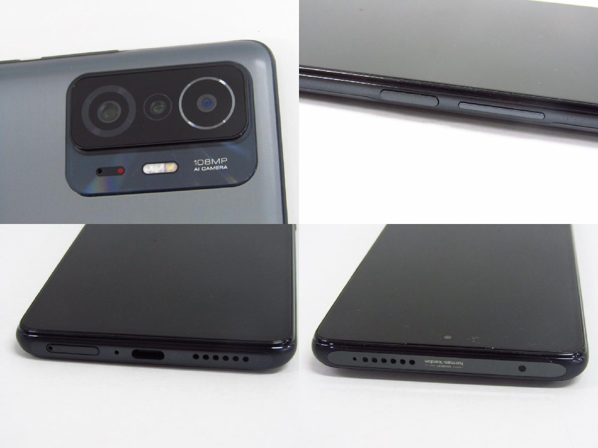 ジャンク Xiaomi 11T Xiaomi 11T Pro メテオライトグレー 8GB/128GB