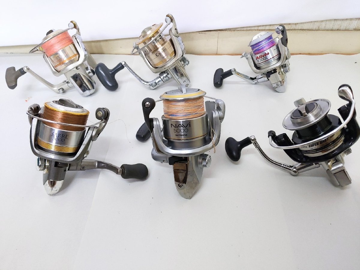 SHIMANO シマノ NAVI 5000 リール 3点 シマノ SHIMANO スピニング