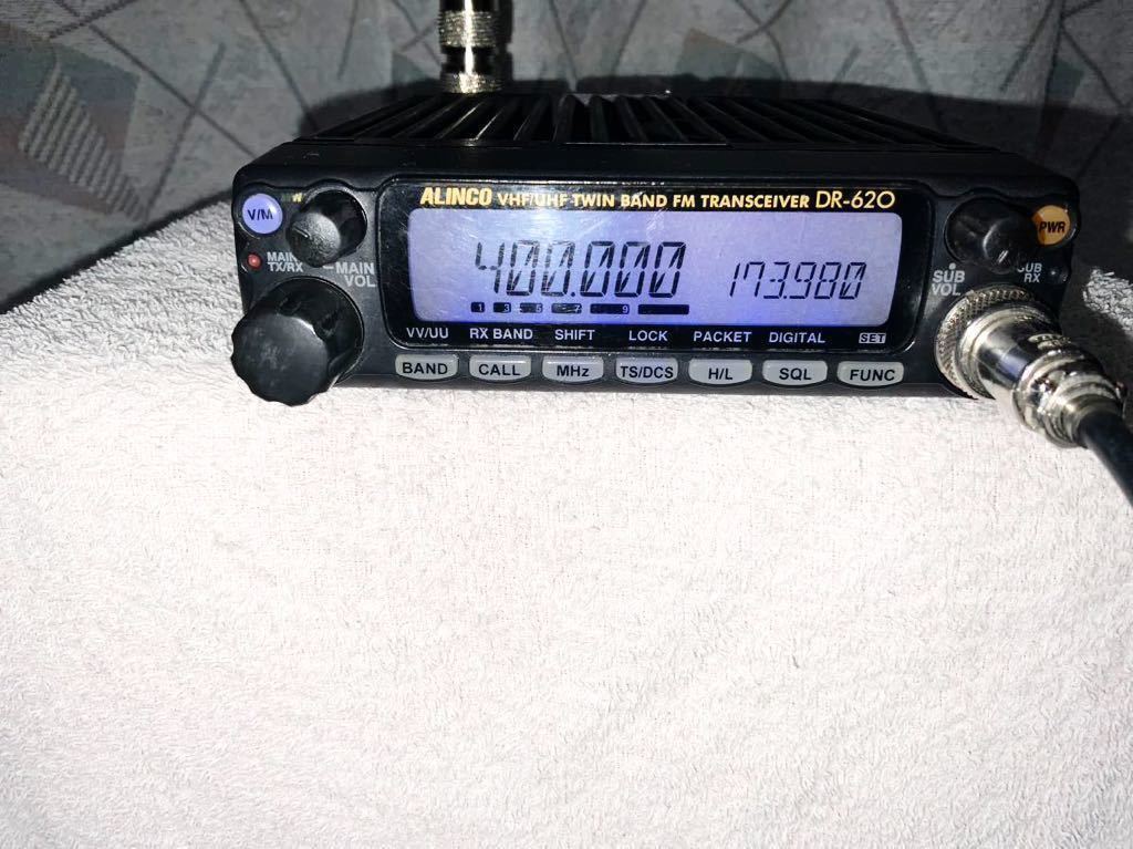 アルインコ Jなし 送信改造済 DR-620改 50W/35W 144/430 デュアル