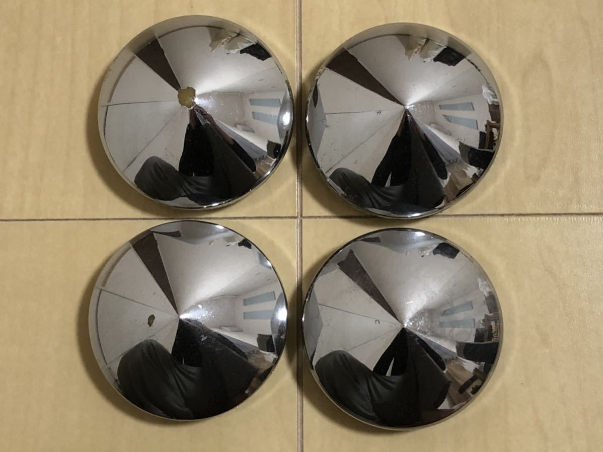 WORK ワーク Goocars グッカーズ メッキ センターキャップ 中古 4個