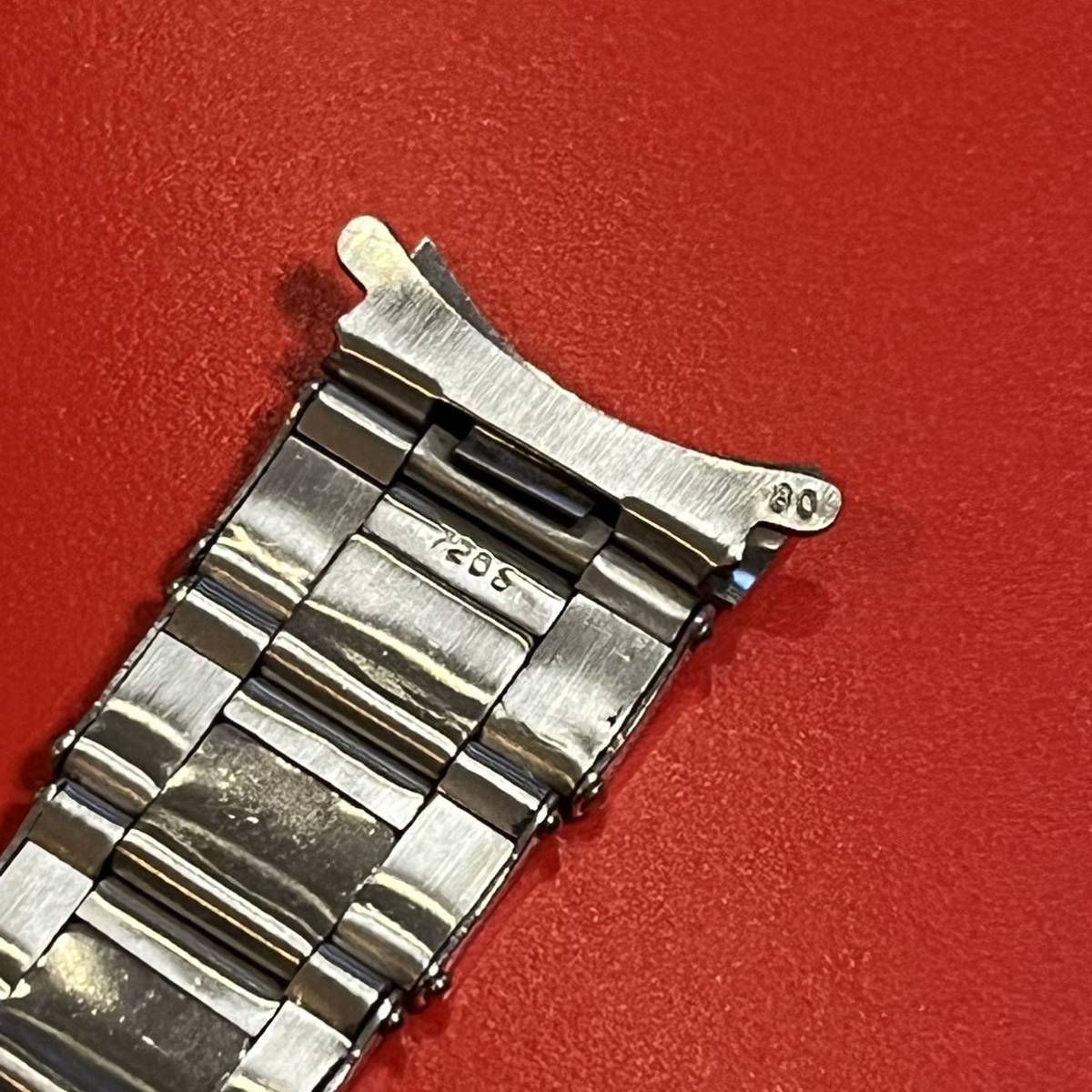 売り切り！ロレックス リベットブレス 20mm 7206/80 ヴィンテージ